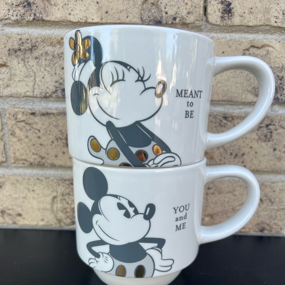Disney Mickey and Minnie Couples Mug Set